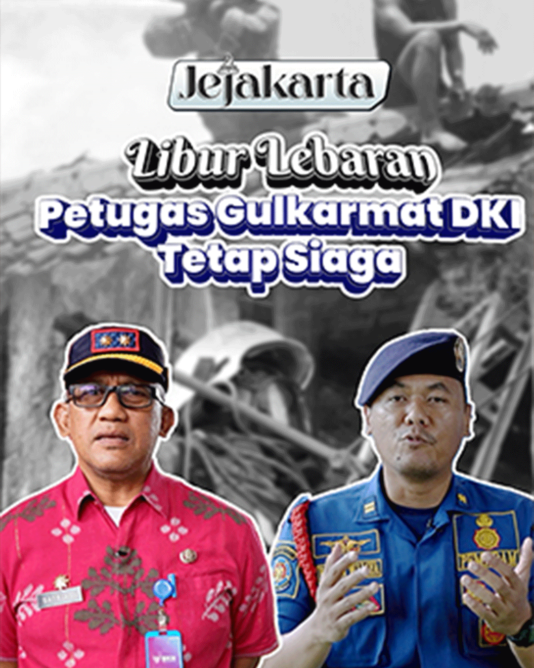Libur Lebaran, Petugas Gulkarmat DKI Tetap Siaga