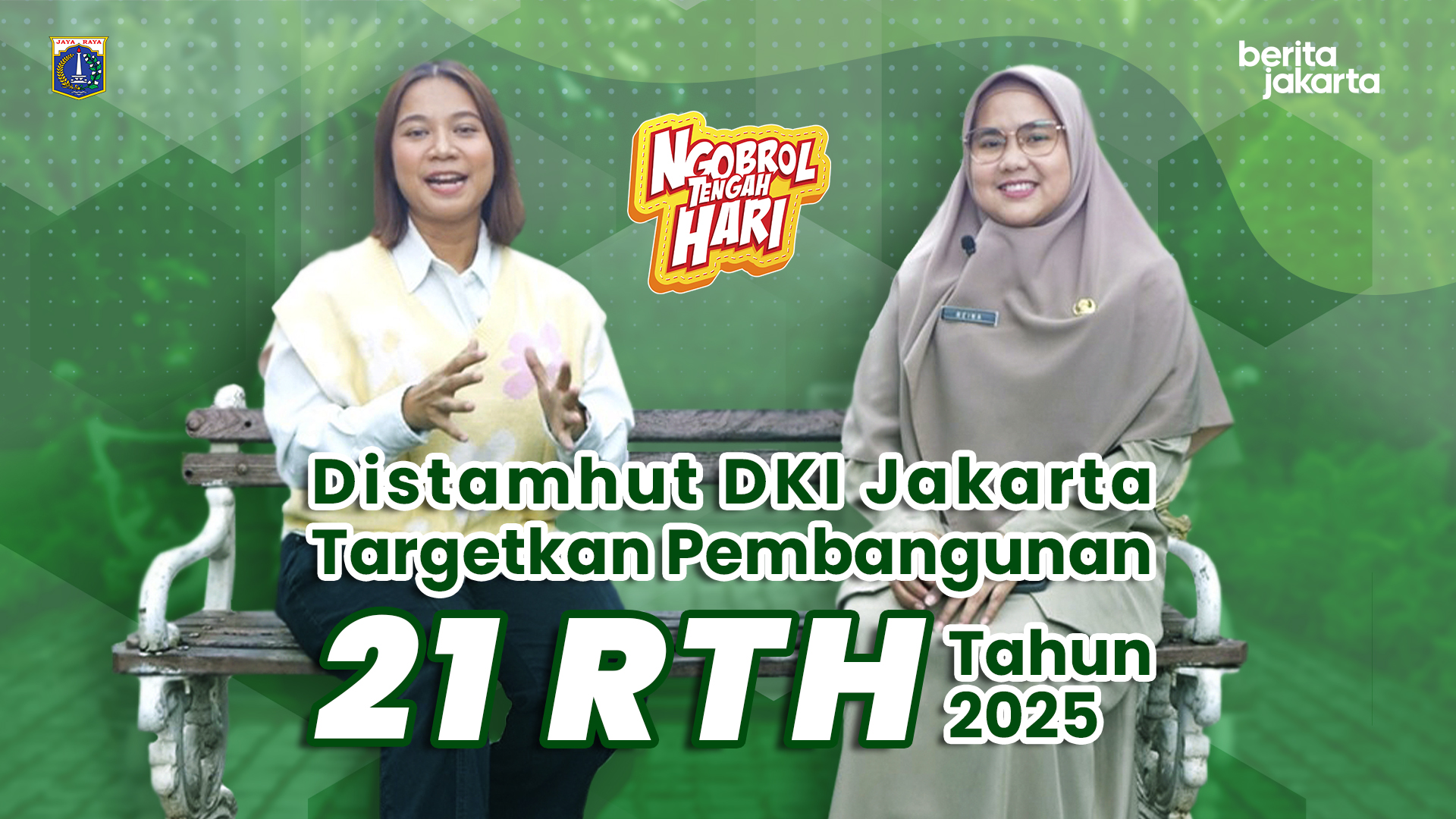 Distamhut DKI Jakarta Targetkan Pembangunan 21 RTH Tahun 2025