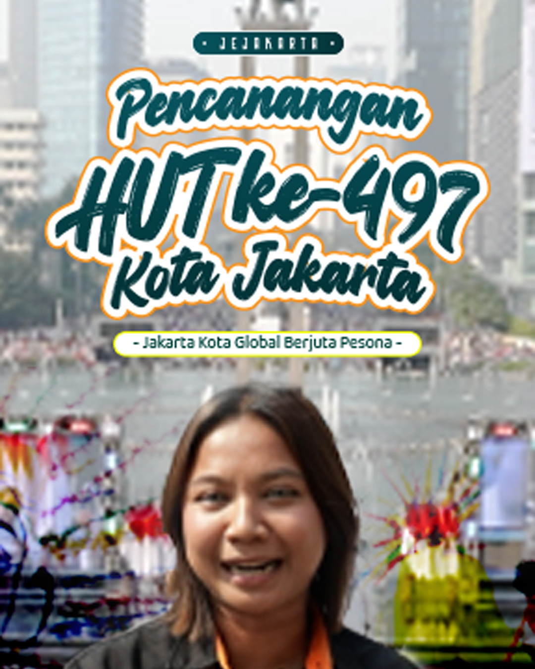 Liputan Khusus JEJAKARTA - Pencanangan HUT Ke 497 Kota Jakarta