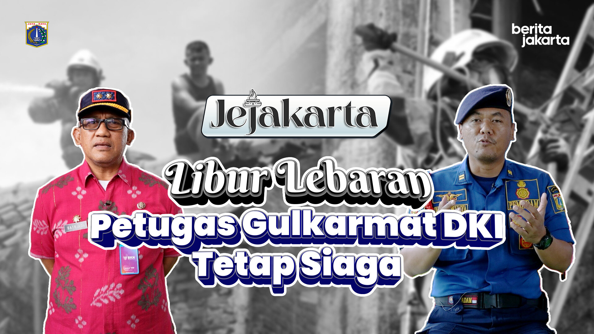 Libur Lebaran, Petugas Gulkarmat DKI Tetap Siaga