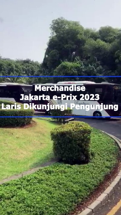 Merchandise Jakarta e-Prix 2023 Laris Dikunjungi Pengunjung