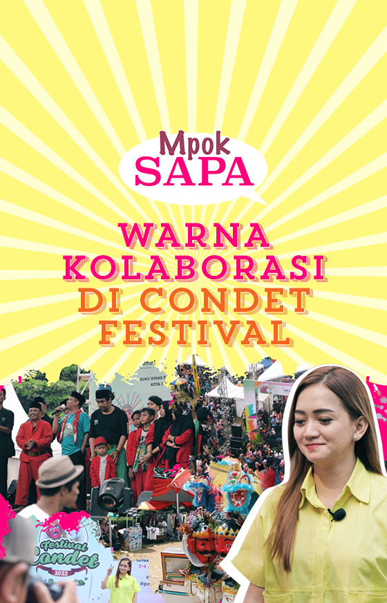 Warna Kolaborasi di Condet Festival